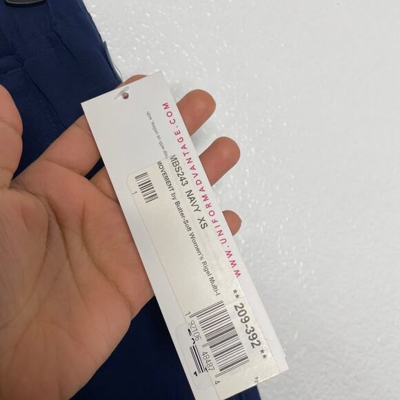 Movement Butter Soft Womens Pants Size XS Navy Blue Elastic Waist Working - Picture 8 of 15